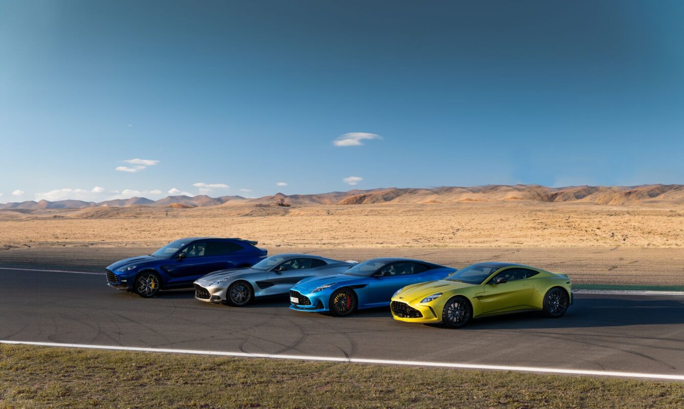 Huidige Aston Martin Modellen