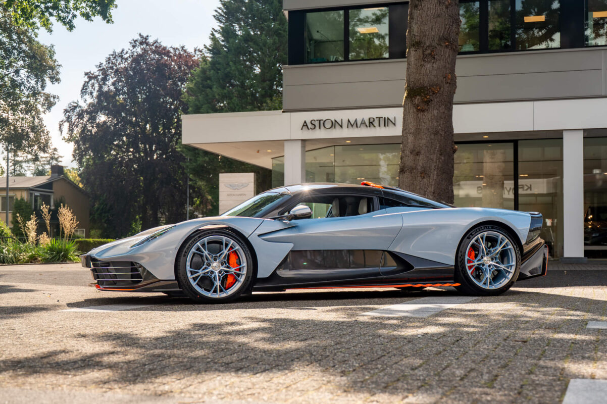 1 of 999: Aston Martin Valhalla in Mako Blue Delivered