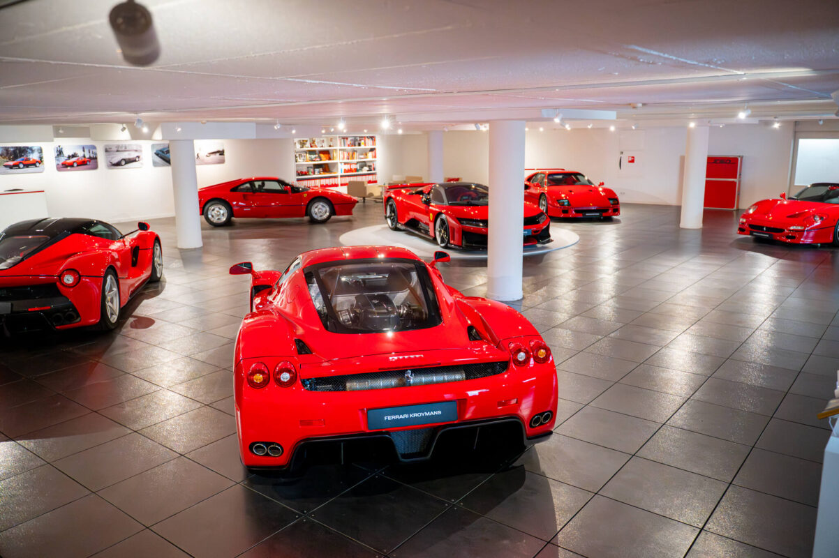 Van GTO tot F80: de Ferrari Big 6 bij Kroymans